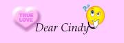Dear Cindy